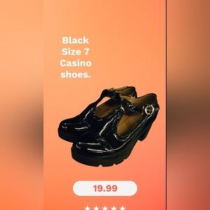 Casio Black Women's Heels